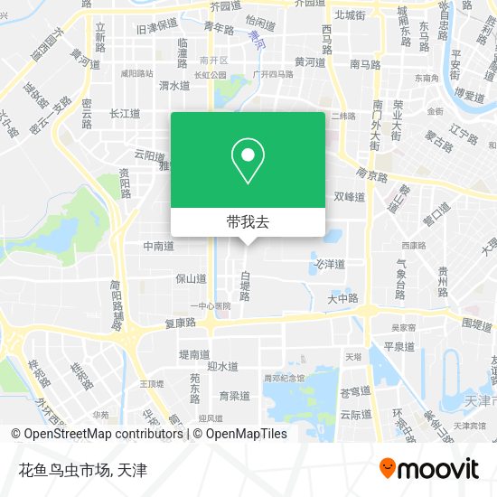 花鱼鸟虫市场地图