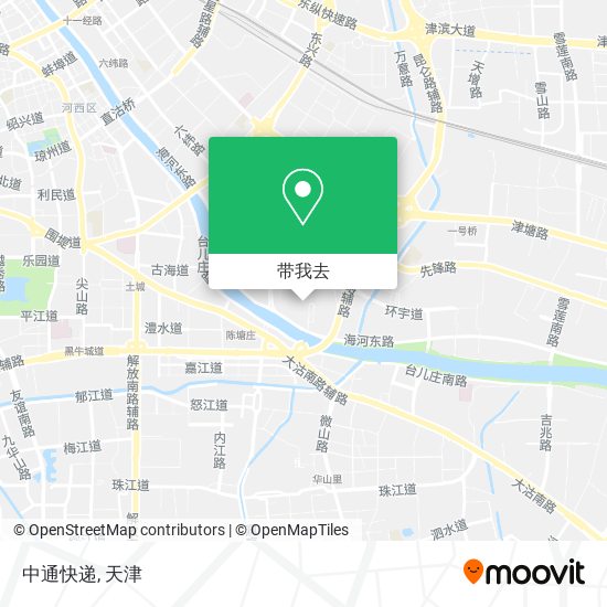 中通快递地图