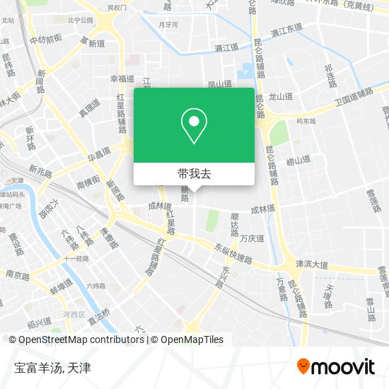 宝富羊汤地图