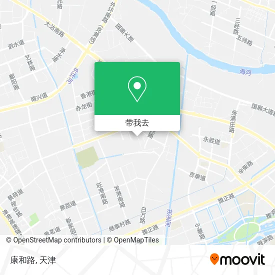 康和路地图
