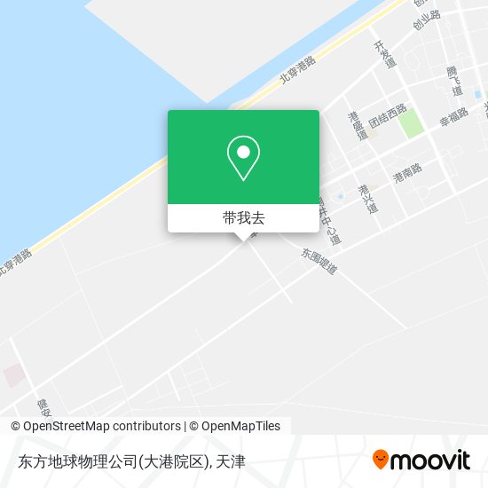 东方地球物理公司(大港院区)地图