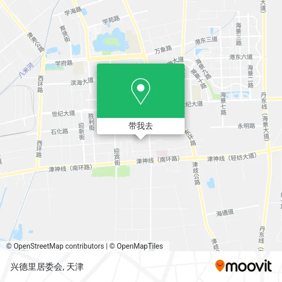 兴德里居委会地图