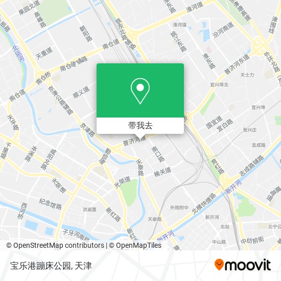 宝乐港蹦床公园地图