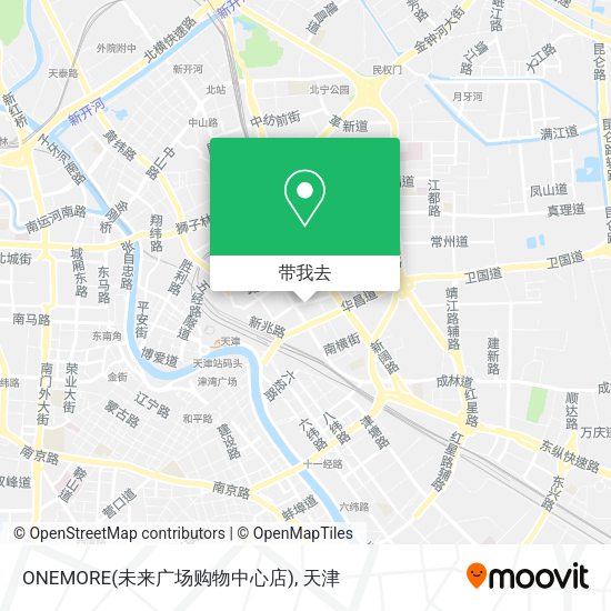 ONEMORE(未来广场购物中心店)地图
