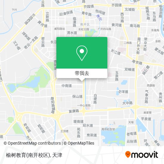 榆树教育(南开校区)地图