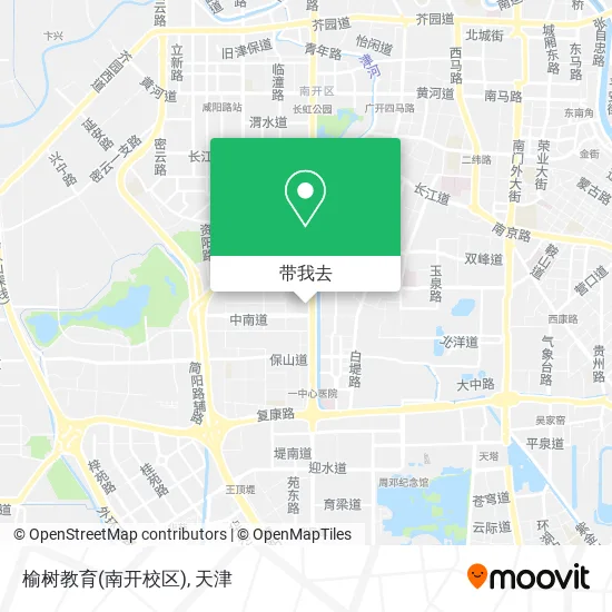 榆树教育(南开校区)地图