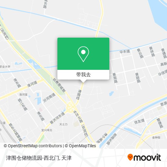 津围仓储物流园-西北门地图