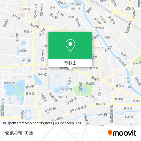 索尼公司地图