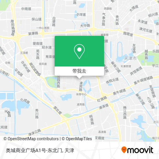 奥城商业广场A1号-东北门地图