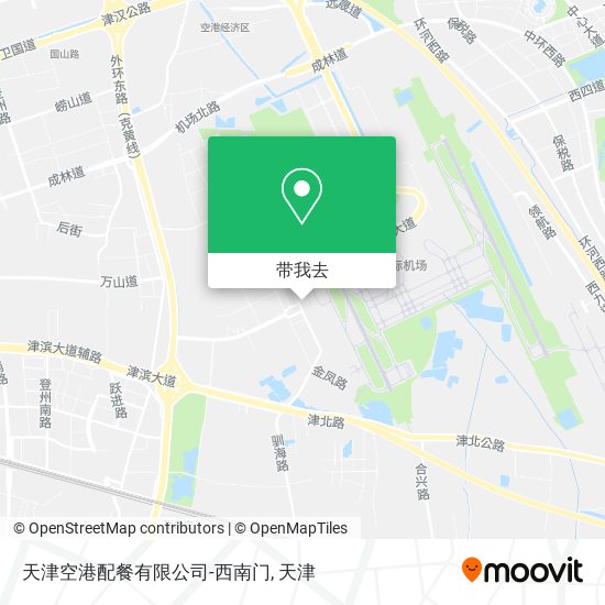 天津空港配餐有限公司-西南门地图