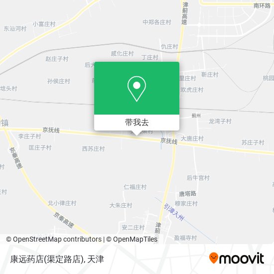 康远药店(渠定路店)地图