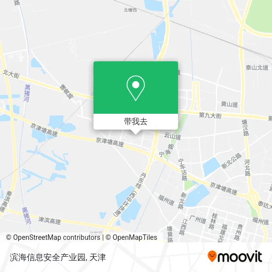 滨海信息安全产业园地图