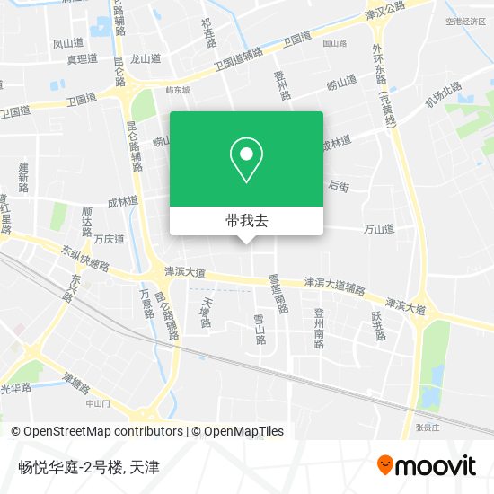 畅悦华庭-2号楼地图
