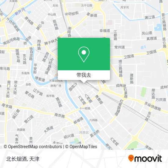北长烟酒地图