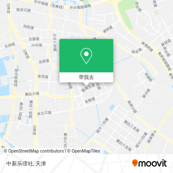 中新乐璟社地图