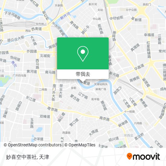 妙喜空中茶社地图