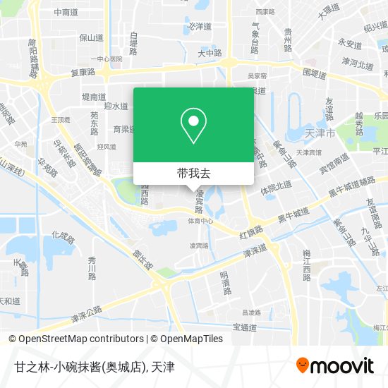 甘之林-小碗抹酱(奥城店)地图