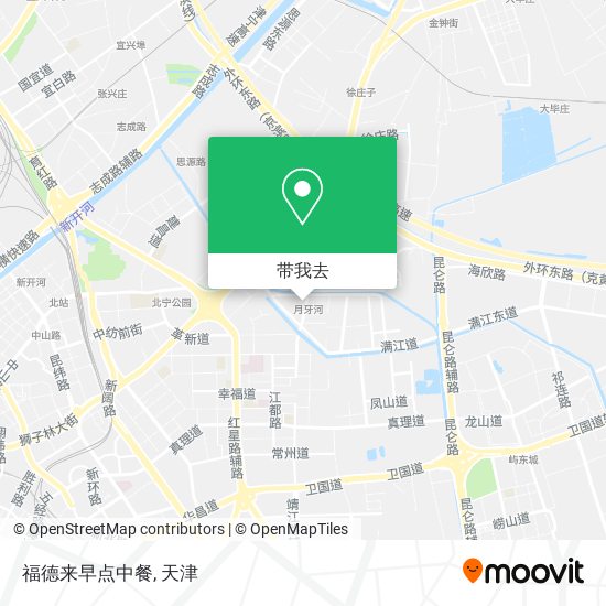 福德来早点中餐地图