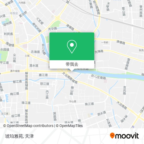 琥珀雅苑地图