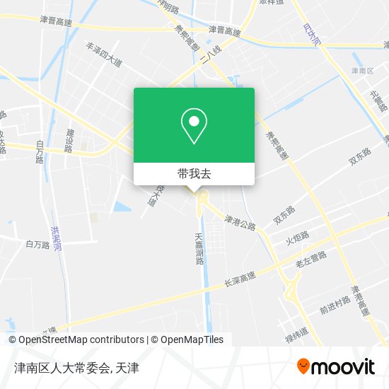 津南区人大常委会地图