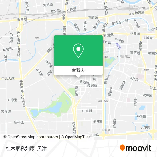 红木家私如家地图