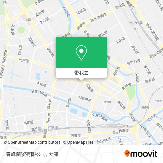 春峰商贸有限公司地图