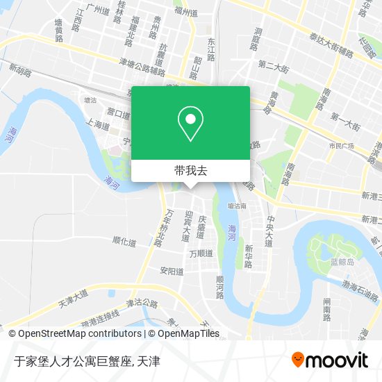 于家堡人才公寓巨蟹座地图