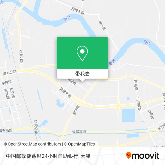 中国邮政储蓄银24小时自助银行地图