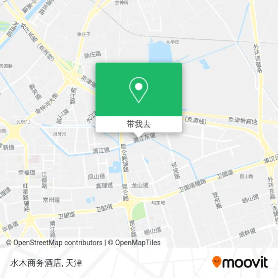 水木商务酒店地图