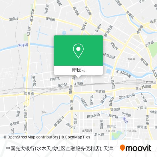 中国光大银行(水木天成社区金融服务便利店)地图
