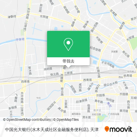 中国光大银行(水木天成社区金融服务便利店)地图