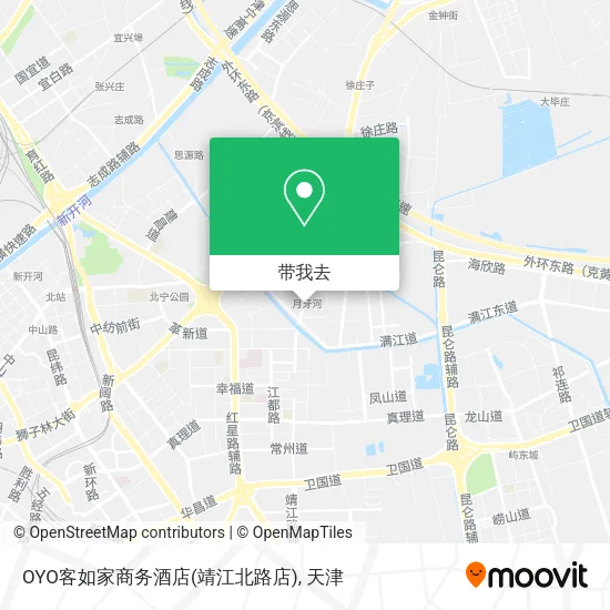 OYO客如家商务酒店(靖江北路店)地图