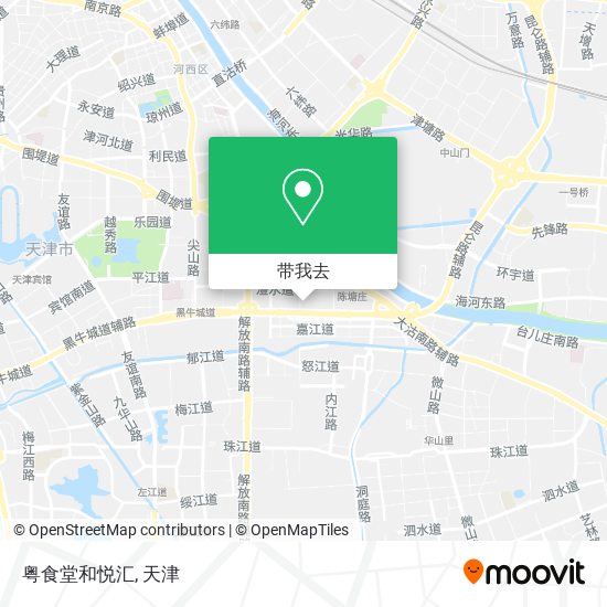 粤食堂和悦汇地图
