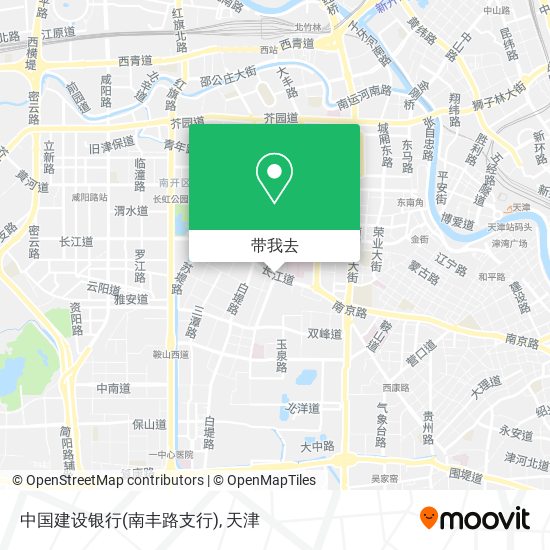 中国建设银行(南丰路支行)地图