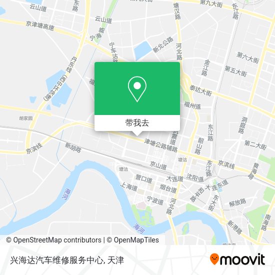 兴海达汽车维修服务中心地图