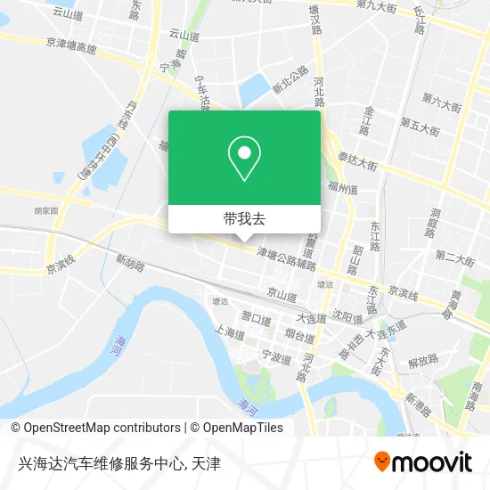 兴海达汽车维修服务中心地图