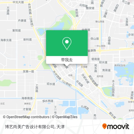 博艺尚美广告设计有限公司地图