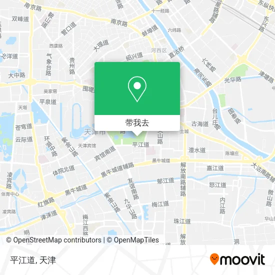 平江道地图