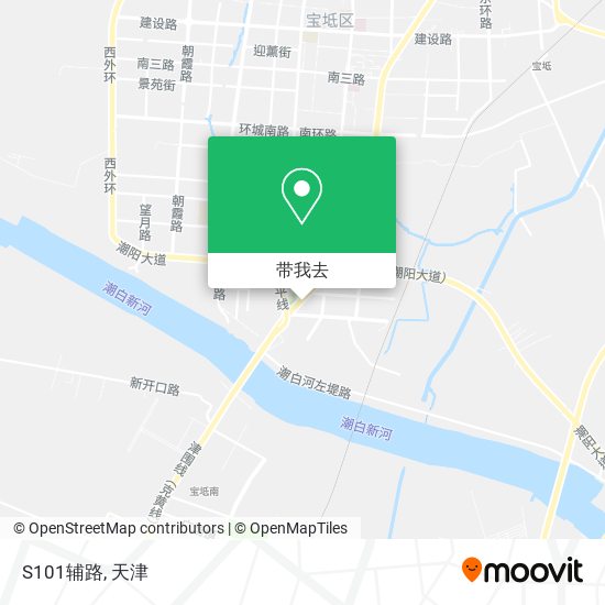 S101辅路地图