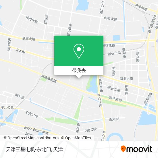 天津三星电机-东北门地图