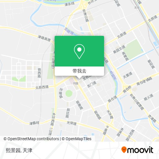 熙景园地图