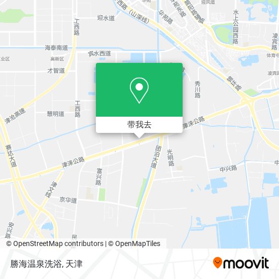 勝海温泉洗浴地图