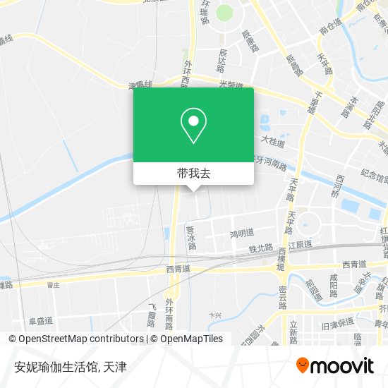 安妮瑜伽生活馆地图