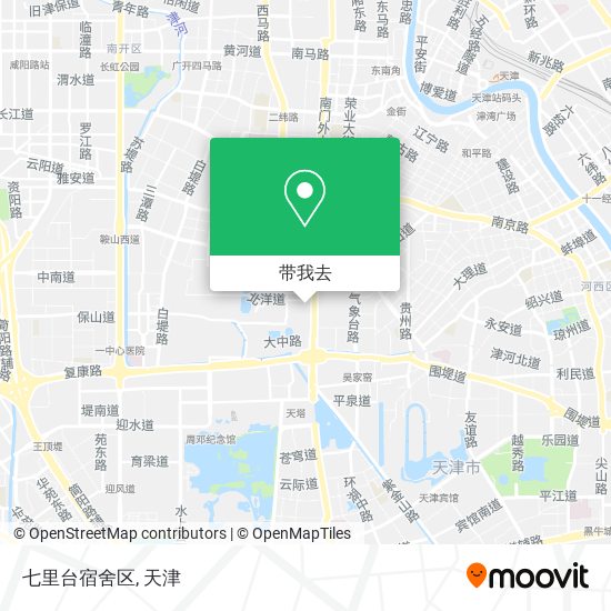 七里台宿舍区地图