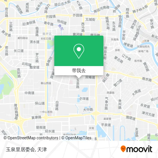 玉泉里居委会地图