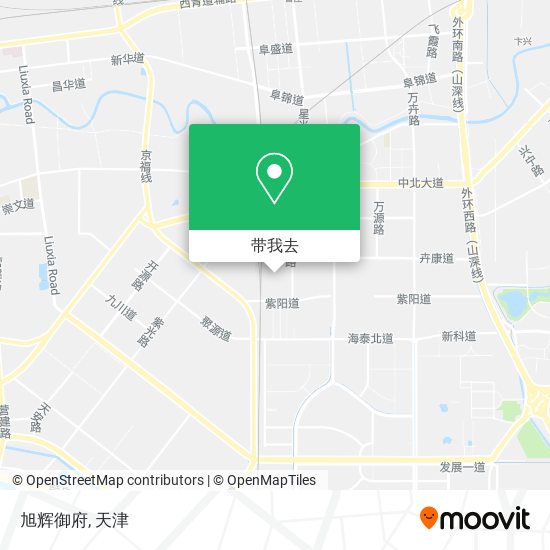 旭辉御府地图