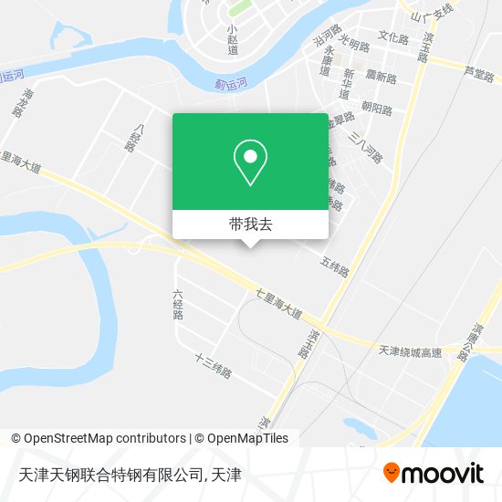 天津天钢联合特钢有限公司地图