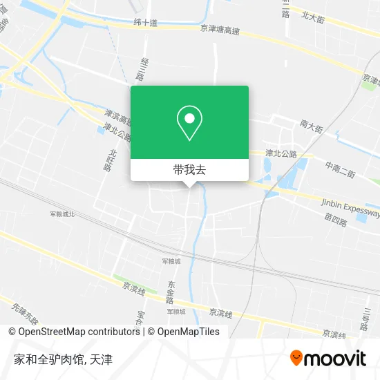 家和全驴肉馆地图