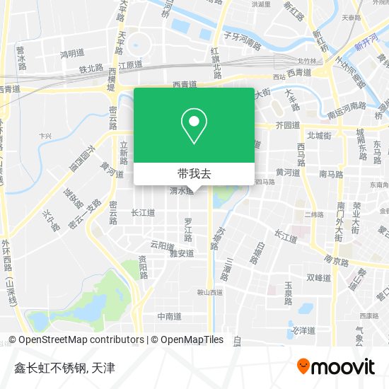 鑫长虹不锈钢地图
