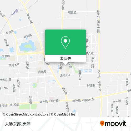 大港东部地图